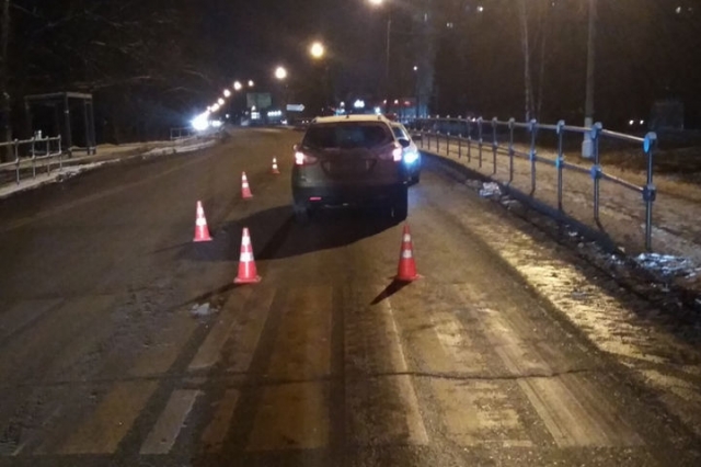 В Рузском округе автомобиль сбил мужчину на пешеходном переходе