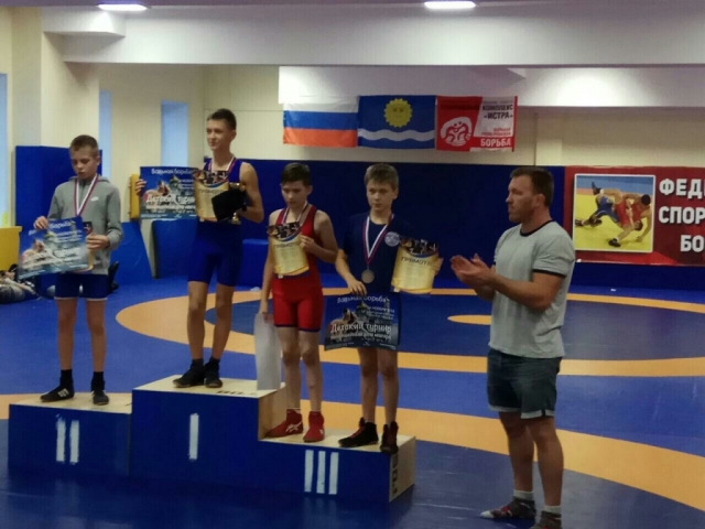 Борцы из Рузского городского округа привезли медали с турнира по вольной борьбе