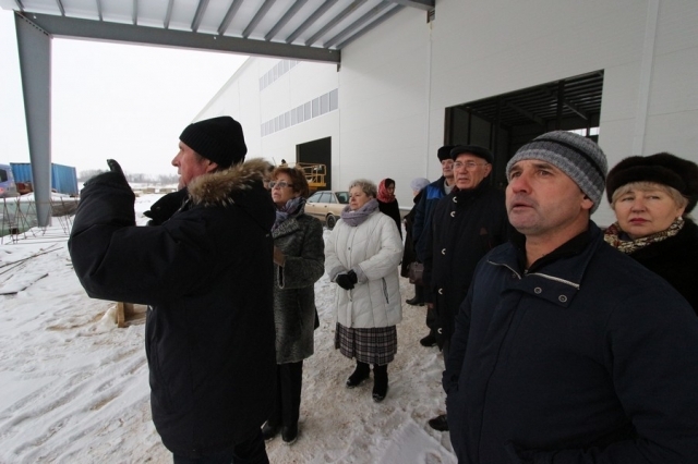 Члены Общественной Палаты Рузского городского округа проинспектировали строительство «Экотехнопарка»