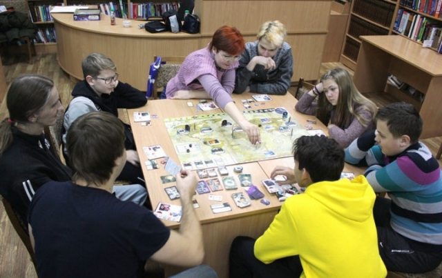 Приключенческая игра состоялась в Рузской городской библиотеке