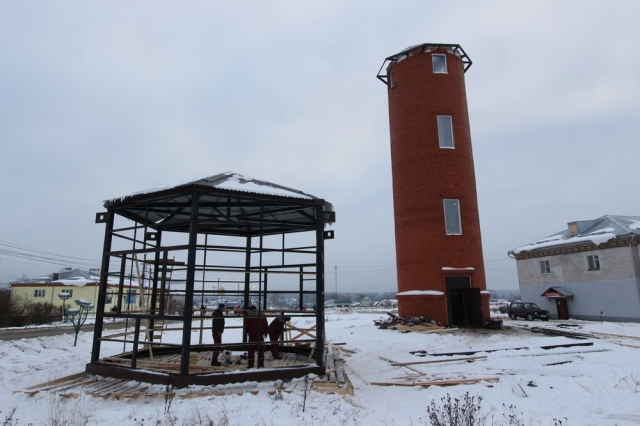 Капремонт башни в поселке Колюбакино Рузского городского округа завершат до конца года