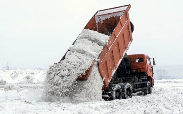 В Московской области для вывоза снега задействовано почти 300 площадок