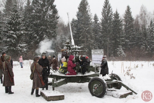 День памяти воинов, павших в битве за Москву, прошел в Рузском округе