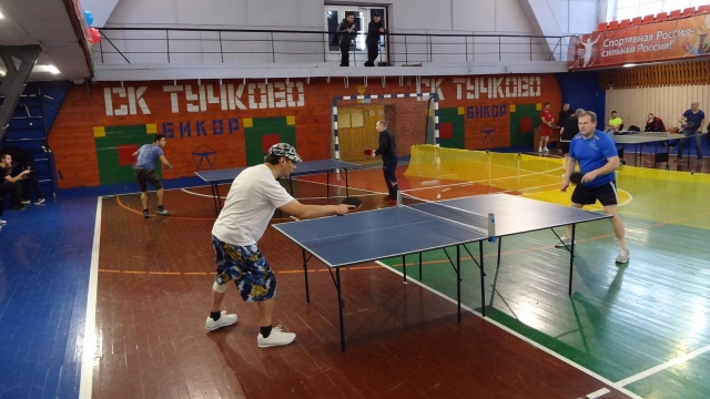 В Рузском городском округе подвели итоги соревнований по настольному теннису