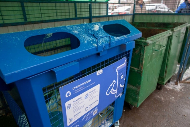 Контейнеры для раздельного сбора мусора устанавливают в Рузском округе