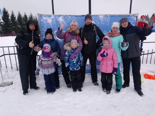 Представители Рузского городского округа приняли участие в празднике зимних видов спорта «День снега»