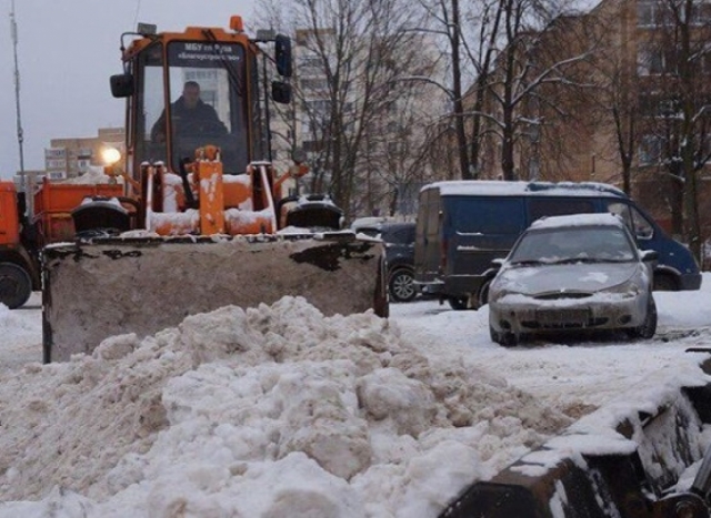 Несколько десятков единиц техники задействовано в уборке снега в Рузском городском округе