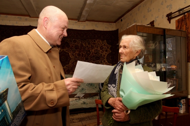 Жительница Рузского округа Елизавета Герасимовна Калинкина отметила 95-летие