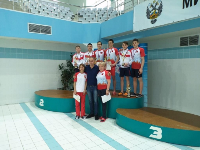 В ДВВС «Руза» завершилось первенство по прыжкам в воду среди юниоров