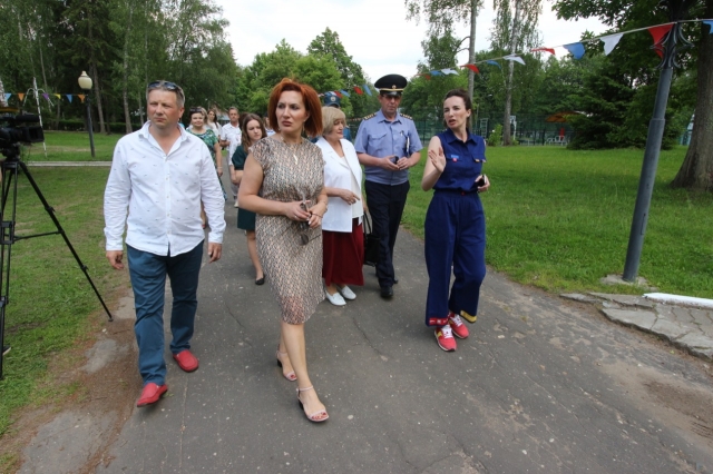 Глава Рузского округа Татьяна Витушева проверила готовность детских лагерей