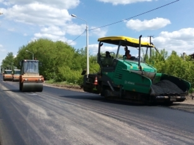 В Рузском округе ремонтируют дорогу