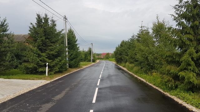 В Рузском городском округе активно идет ремонт дорог