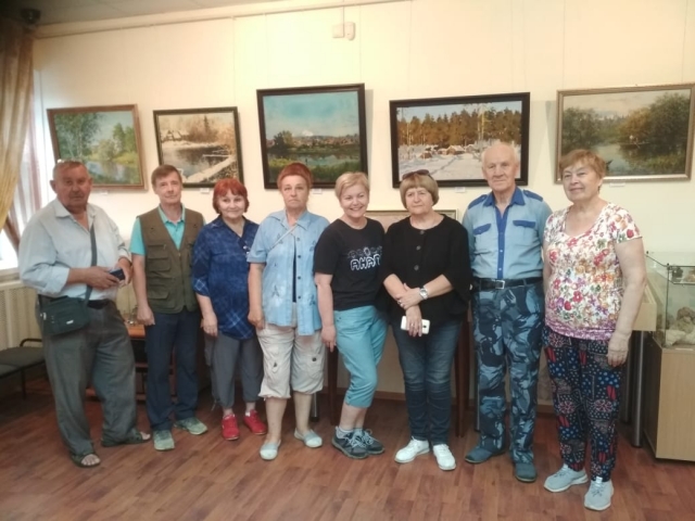 В Рузском краеведческом музее прошла экскурсия для пенсионеров