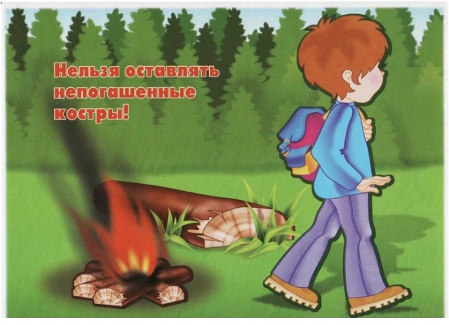 Ружанам напоминают о необходимости соблюдения правил пожарной безопасности на природе