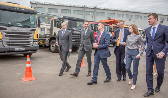 Официальное открытие новой сервисной станции Scania в Голицыно