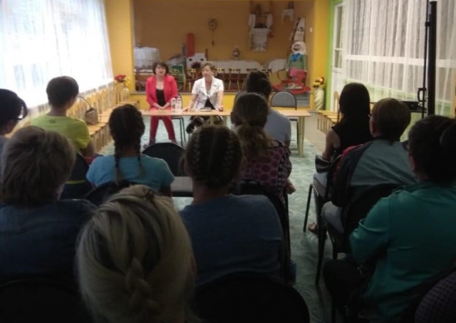 Родительское собрание состоялось в Беляногорском детском саду
