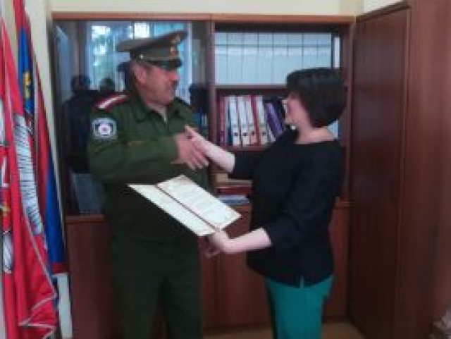 Воспитателя Рузского кадетского корпуса поздравили с юбилеем