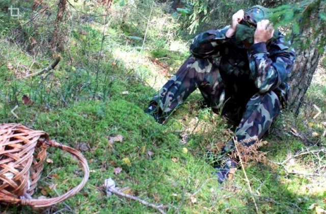 Три человека заблудились в лесу в Рузском округе