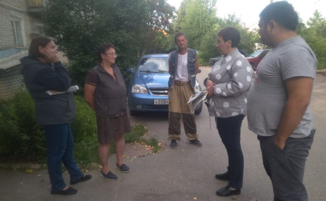 В Дорохово состоялась встреча с жителями МКД