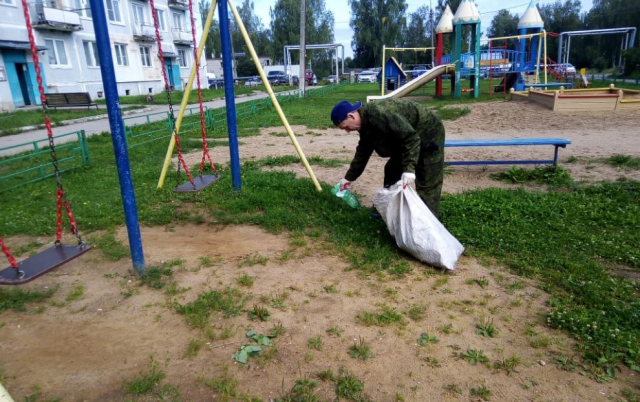 В Рузском округе наводят чистоту