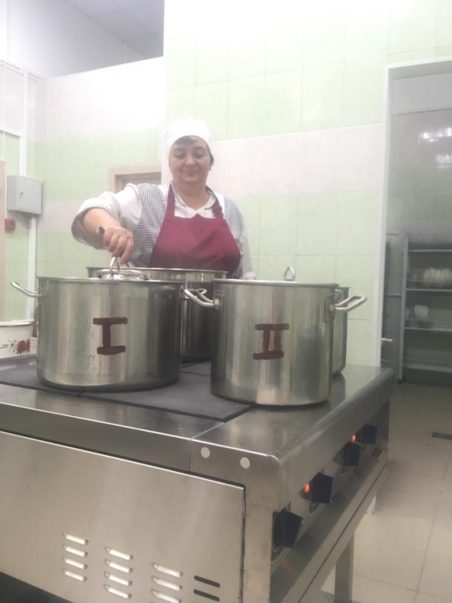 В Кожинской школе открылся пищеблок 