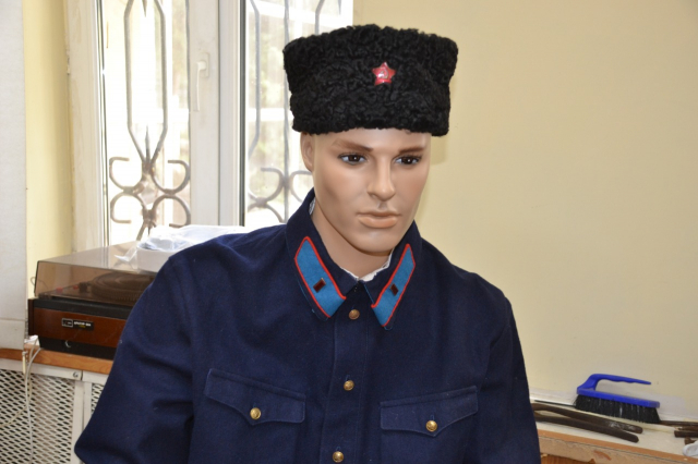 Новый манекен появился в Музее рузской милиции