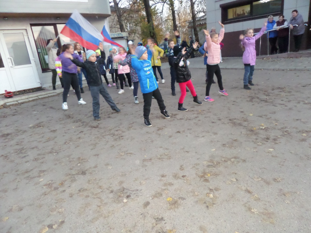 В Рузском округе прошел флешмоб к юбилею Московской области