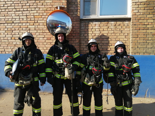 В Рузском округе прошли пожарные учения