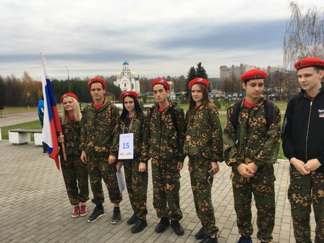 Нестеровские лицеисты отличились в военно-патриотической игре