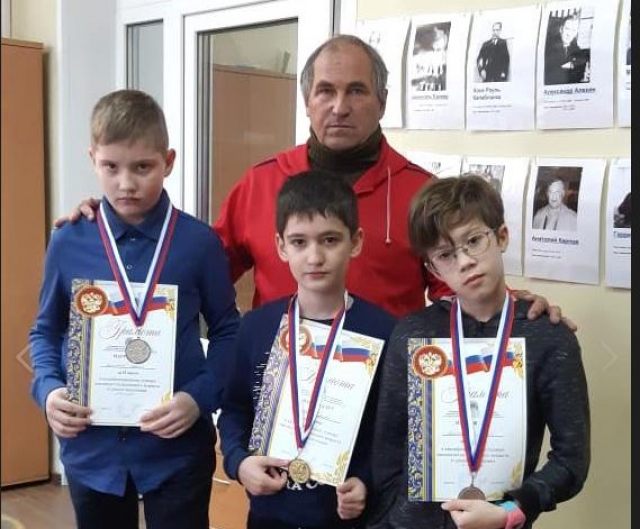 Победители шахматного турнира в Рузском округе получили награды