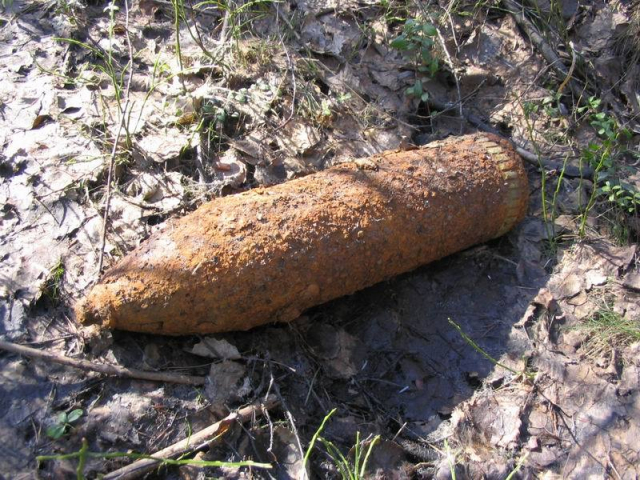 В Рузском округе обнаружены 4 боеприпаса времен войны