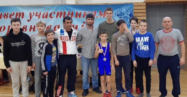 Рузские борцы завоевали медали на Всероссийском турнире