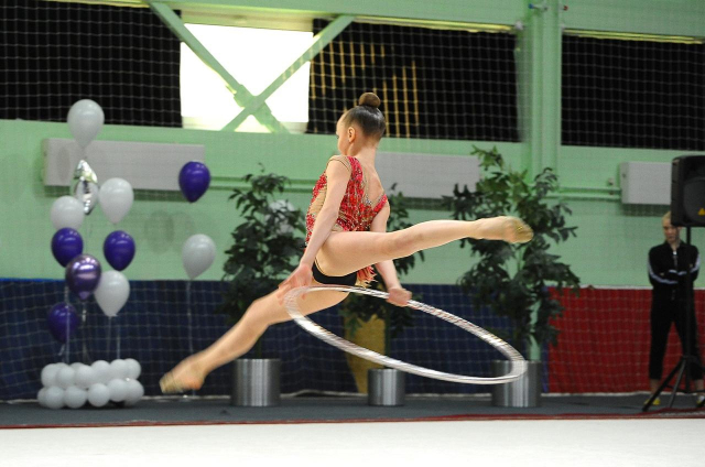 Рузские гимнастки одержали победу в групповых упражнениях