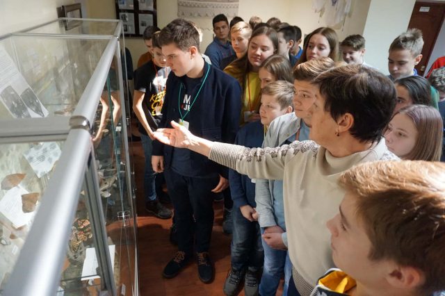 Рузский музей посетили школьники из Кубинки