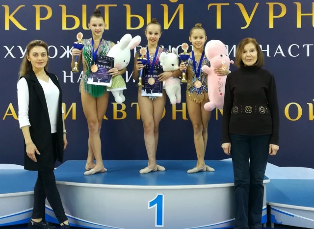 Рузские гимнастки завоевали награды в Одинцово