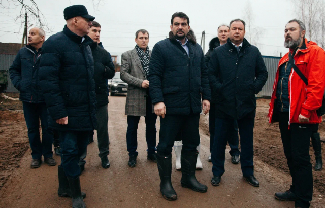 Министр энергетики Московской области Александр Самарин побывал в Рузском округе