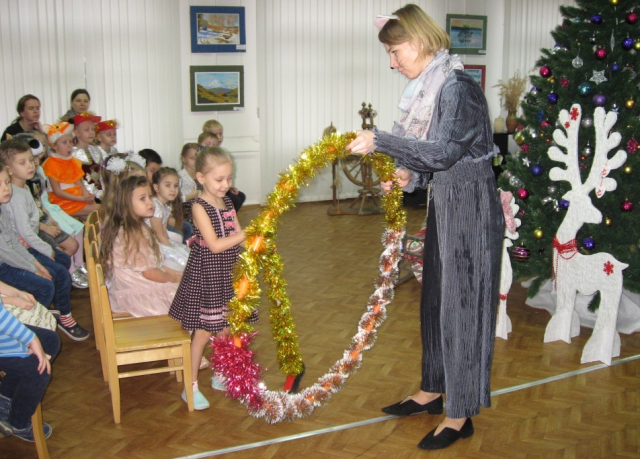 В Рузском центре детского творчества состоялся новогодний праздник