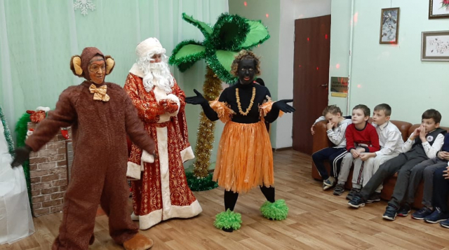 Новогодний праздник прошел в Рузской библиотеке