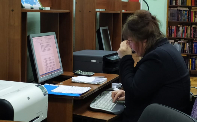 Уроки компьютерной грамотности проводятся в Рузской библиотеке
