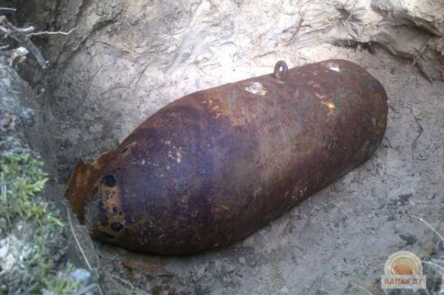 Бомбу и снаряд нашли в Рузском округе