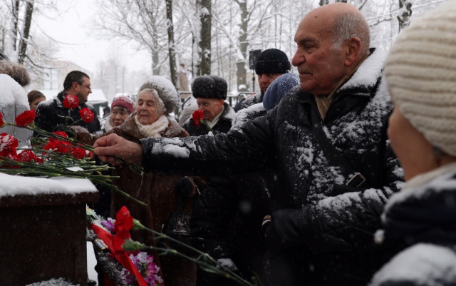 В Тучково отметили День освобождения поселка