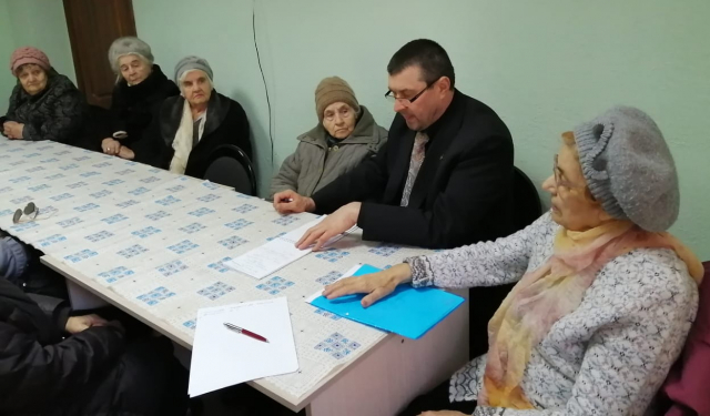 Тучковские пенсионеры обсудили насущные вопросы