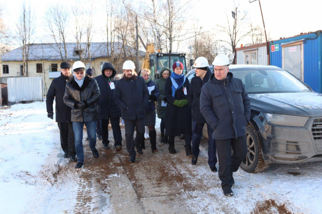 Глава Рузского округа держит на контроле строительство инновационных домов в Тучково