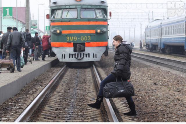 Ружане, не подвергайте свою жизнь опасности на железной дороге!