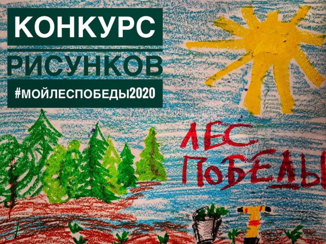 Ружан приглашают принять участие в конкурсе рисунков #МойЛесПобеды2020