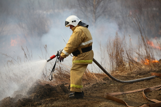 В Рузском округе пожарные выезжали на тушение шесть раз