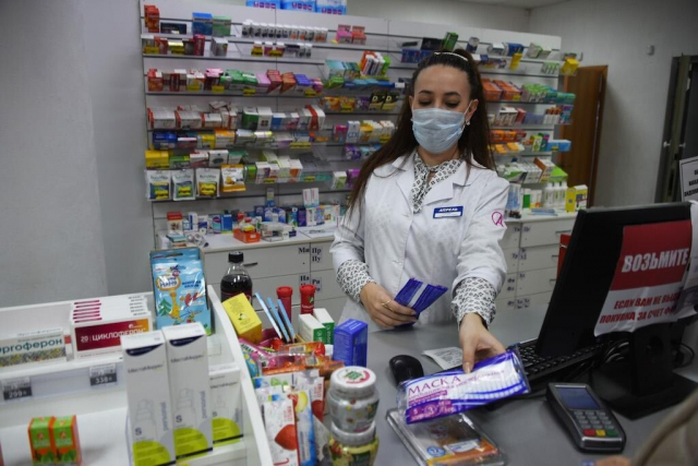 В аптеках Рузского округа имеется 56 тысяч масок