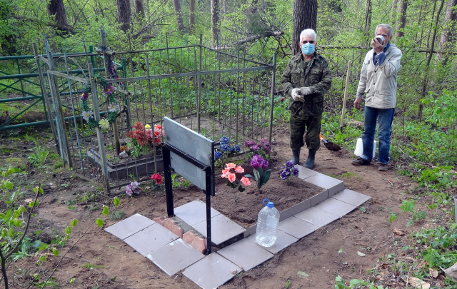 В Рузском округе нашли родственников красноармейца, погибшего у деревни Лобково