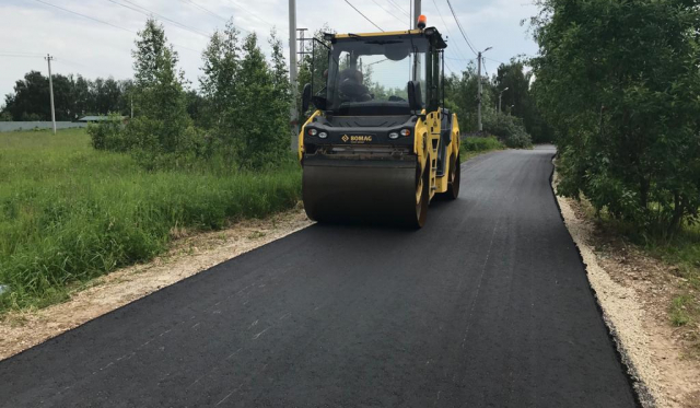В Тучково ремонтируют дороги