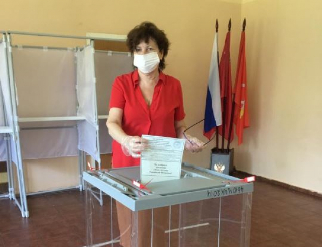В Рузском округе стартовало голосование за поправки в Конституцию РФ